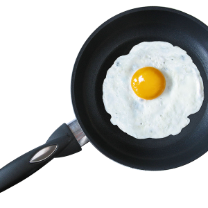 Fried egg PNG image