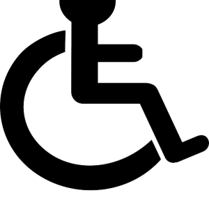 Disabled handicap symbol PNG