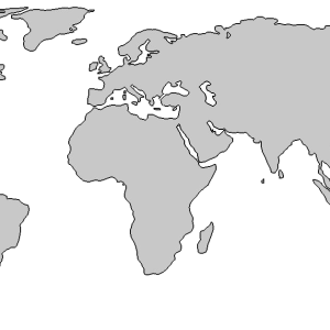 World map PNG