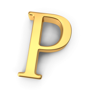 Letter P PNG