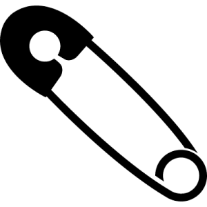 Safety pin PNG