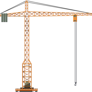 Crane tower PNG