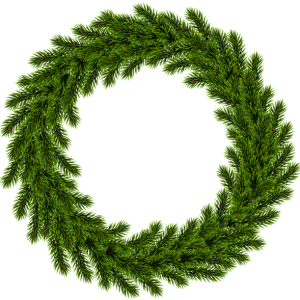 Christmas wreath PNG