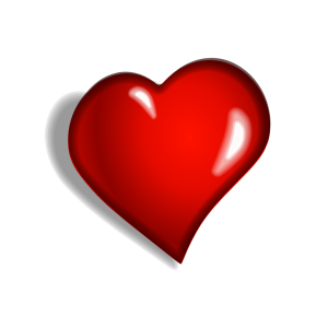 Heart PNG image, free download