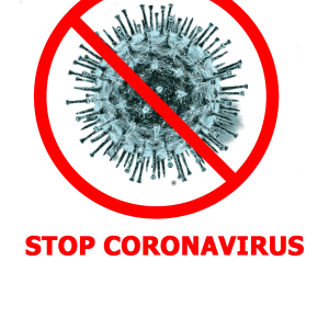 Stop coronavirus! PNG