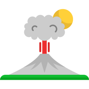 Volcano PNG