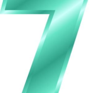 number 7 PNG