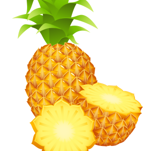 Pineapple PNG image, free download