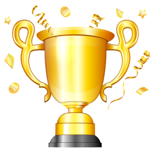 Golden cup PNG