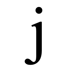 Letter J PNG