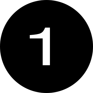 Number 1 PNG