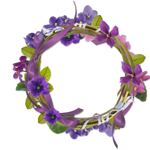 Floral frame PNG