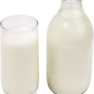 milk glass bottle PNG