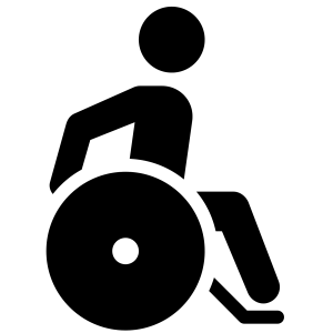 Disabled handicap symbol PNG