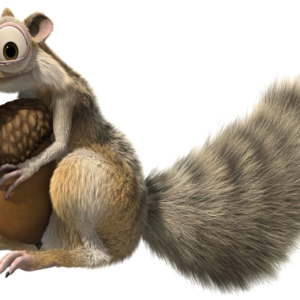 Ice Age squirrel PNG