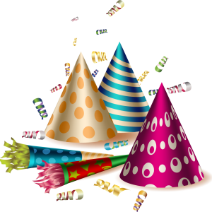 Party birthday hat PNG