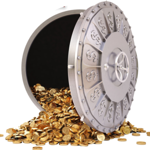 Bank vault PNG