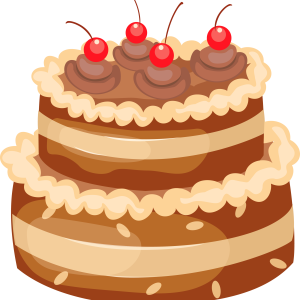 Cake birthday PNG