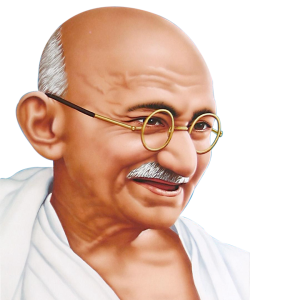 Mahatma Gandhi PNG