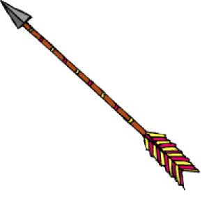 Arrow bow PNG