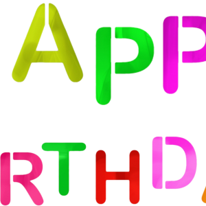Happy Birthday PNG