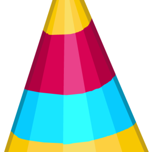 Party birthday hat PNG