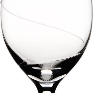 Empty wine glass PNG image