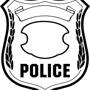 Police badge PNG