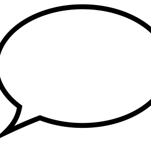 Speech balloon PNG transparent