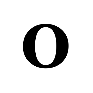 Letter O PNG
