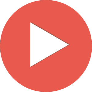 Youtube round button PNG