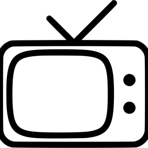 Old TV PNG
