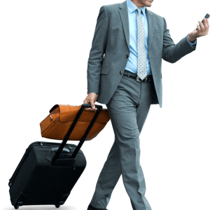 Baggage, trolley bag PNG