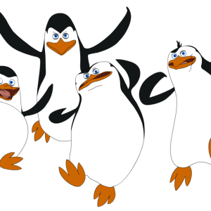 Madagascar penguins PNG