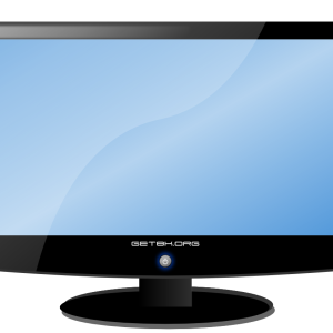 LCD display monitor PNG image