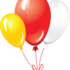 Balloons PNG image