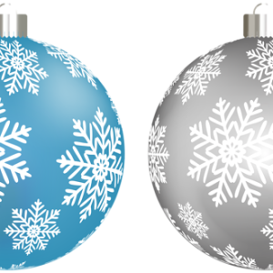 Christmas balls baubles