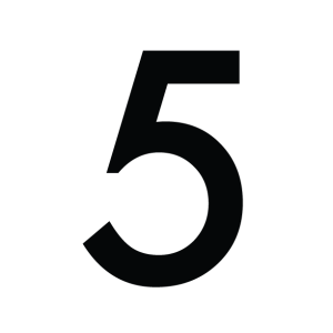 Number 5 PNG