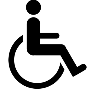 Disabled handicap symbol PNG