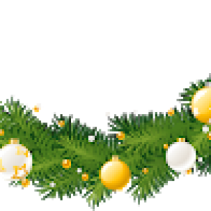 Christmas garland PNG
