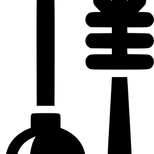 Toilet brush PNG