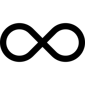 Infinity symbol PNG