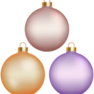 Christmas balls baubles