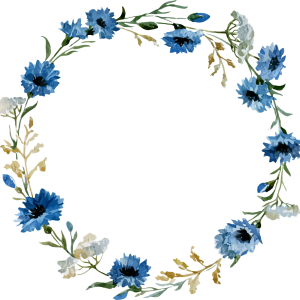 Floral frame PNG