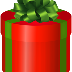 Red gift box PNG