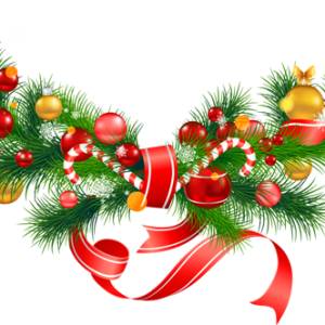 Christmas garland PNG