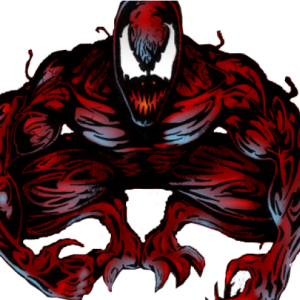 Venom sitting PNG