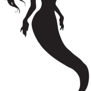 Mermaid siluete PNG