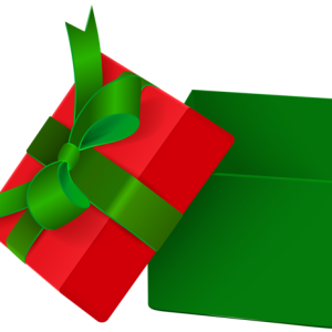 open gift box PNG