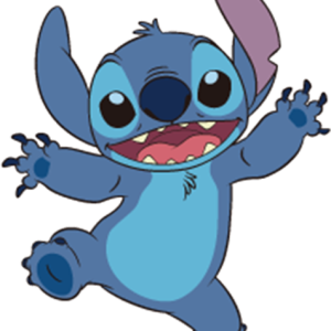 Stitch happy PNG